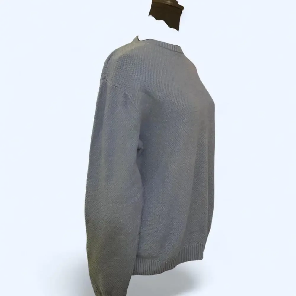 Chaps vintage light blue knit sweater knit Size Large